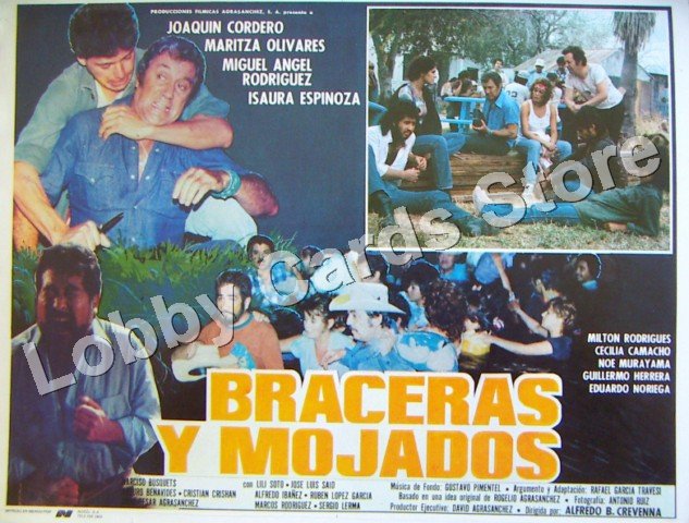 JOAQUIN CORDERO/BRACERAS Y MOJADOS